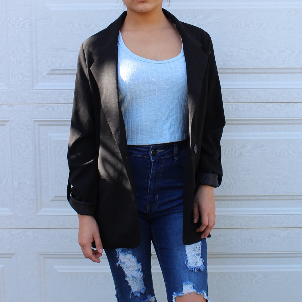 Black blazer